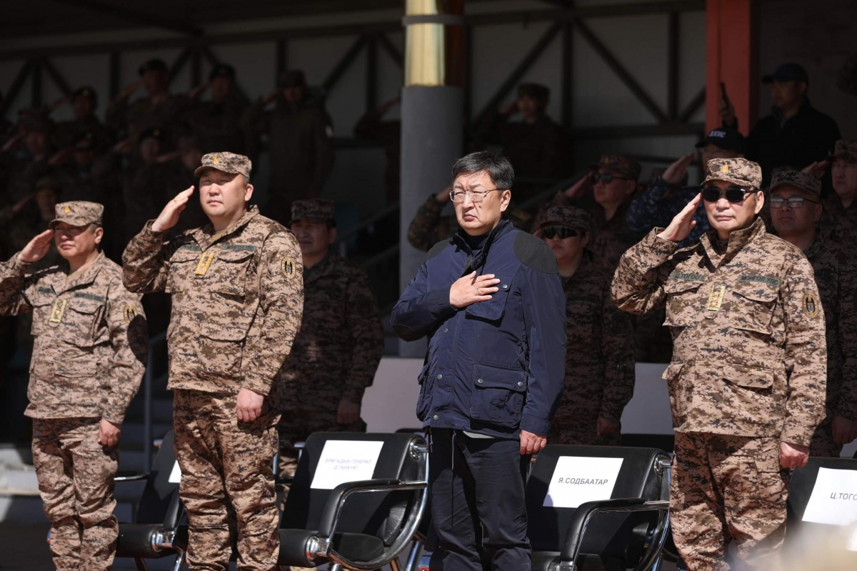 Монгол Улсын Ерөнхийлөгч, Зэвсэгт хүчний Ерөнхий командлагчийн нэрэмжит марш-тусгай бэлтгэлийн цогцолбор тэмцээн болж байна
