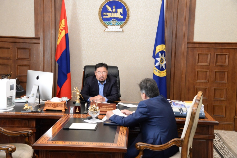 УИХ-ын дарга Г.Занданшатар Монголбанкны Ерөнхийлөгчтэй уулзаж, чиглэл өгөв