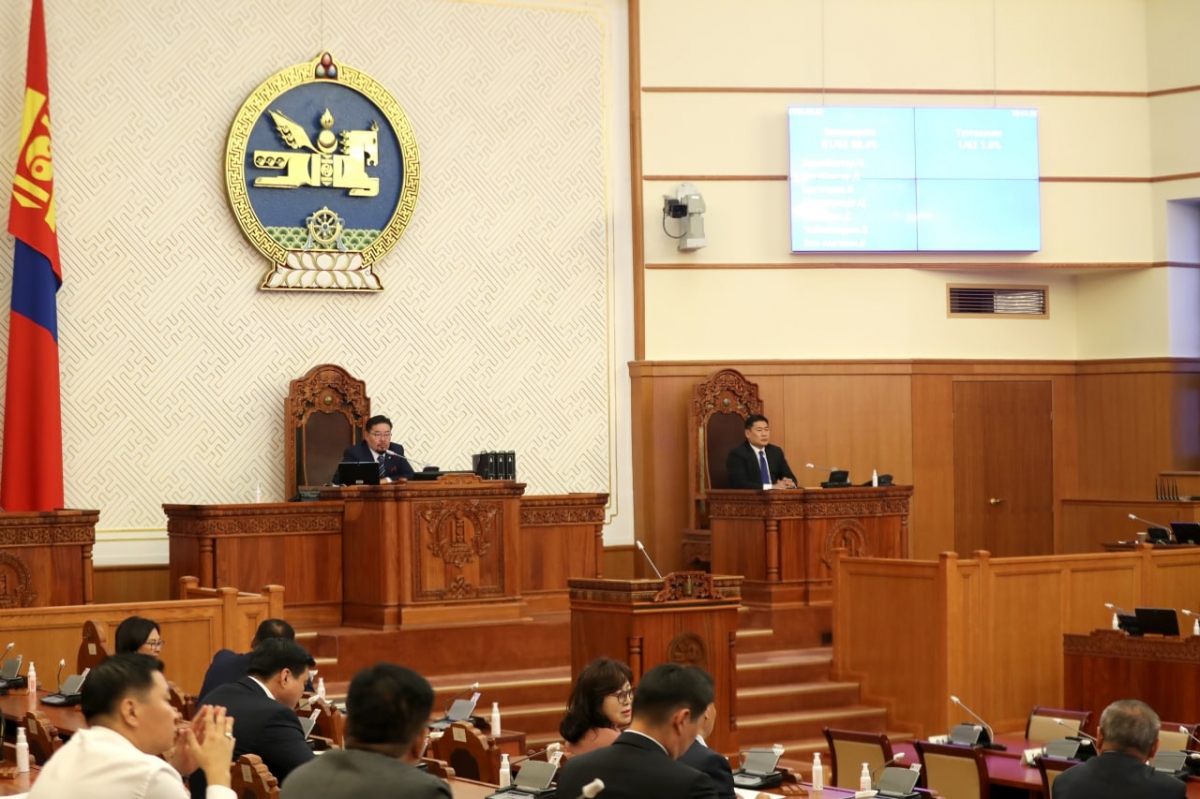 Монгол Улсын Засгийн газрын бүрэлдэхүүн Ерөнхий сайд болон 21 гишүүнтэй болно