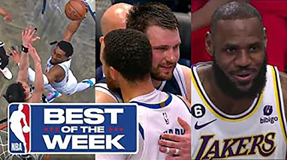NBA-ын 22 дахь долоо хоногийн гайхалтай агшины бичлэг