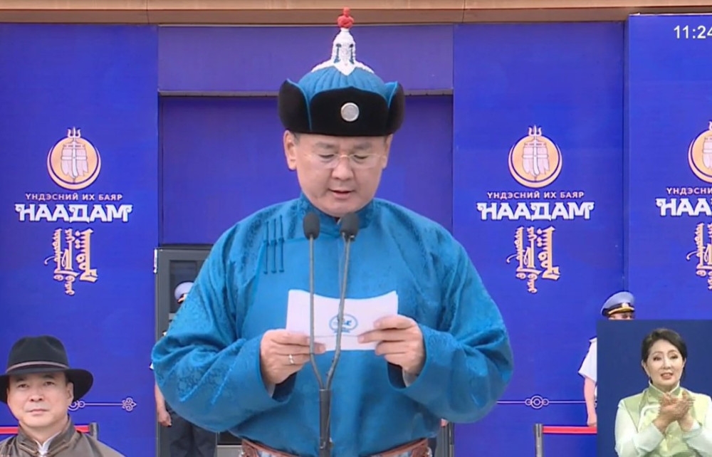 У.Хүрэлсүх: Үндэсний их баяр наадам бол монголчууд бидний оюун санааны дархлаа, оршин тогтнохын баталгаа билээ