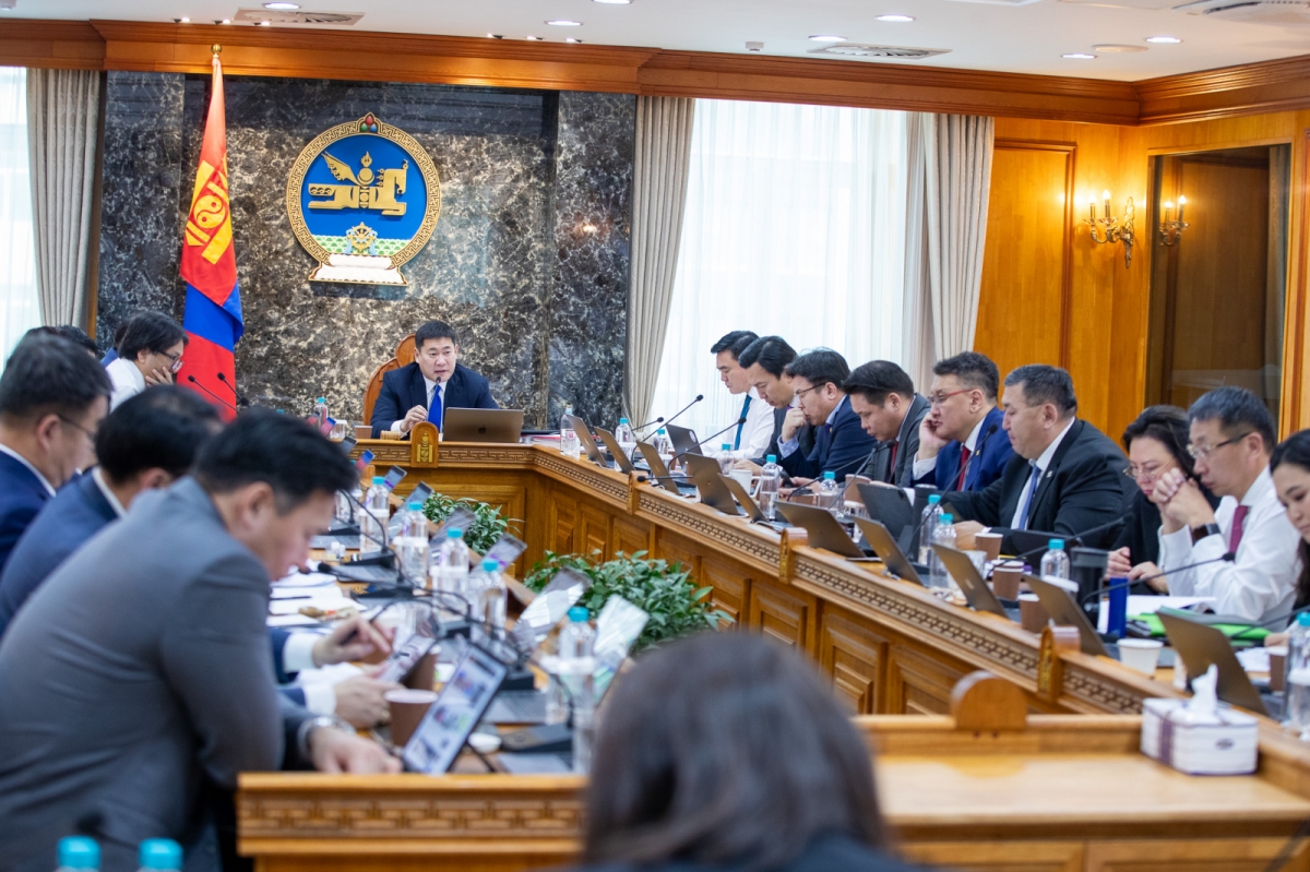 Засгийн газрын ээлжит хуралдаан болж байна /2025.05.21/