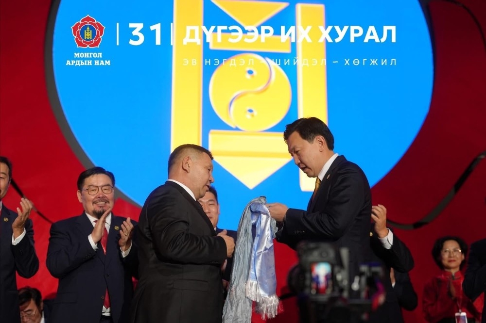 Монгол Ардын намын даргаар Н.Учрал сонгогдлоо