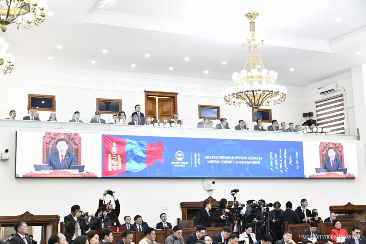 Монгол Улсын Их Хурлын 2026 оны хаврын ээлжит чуулганы нээлтэд анх удаа иргэдийн төлөөлөл оролцлоо