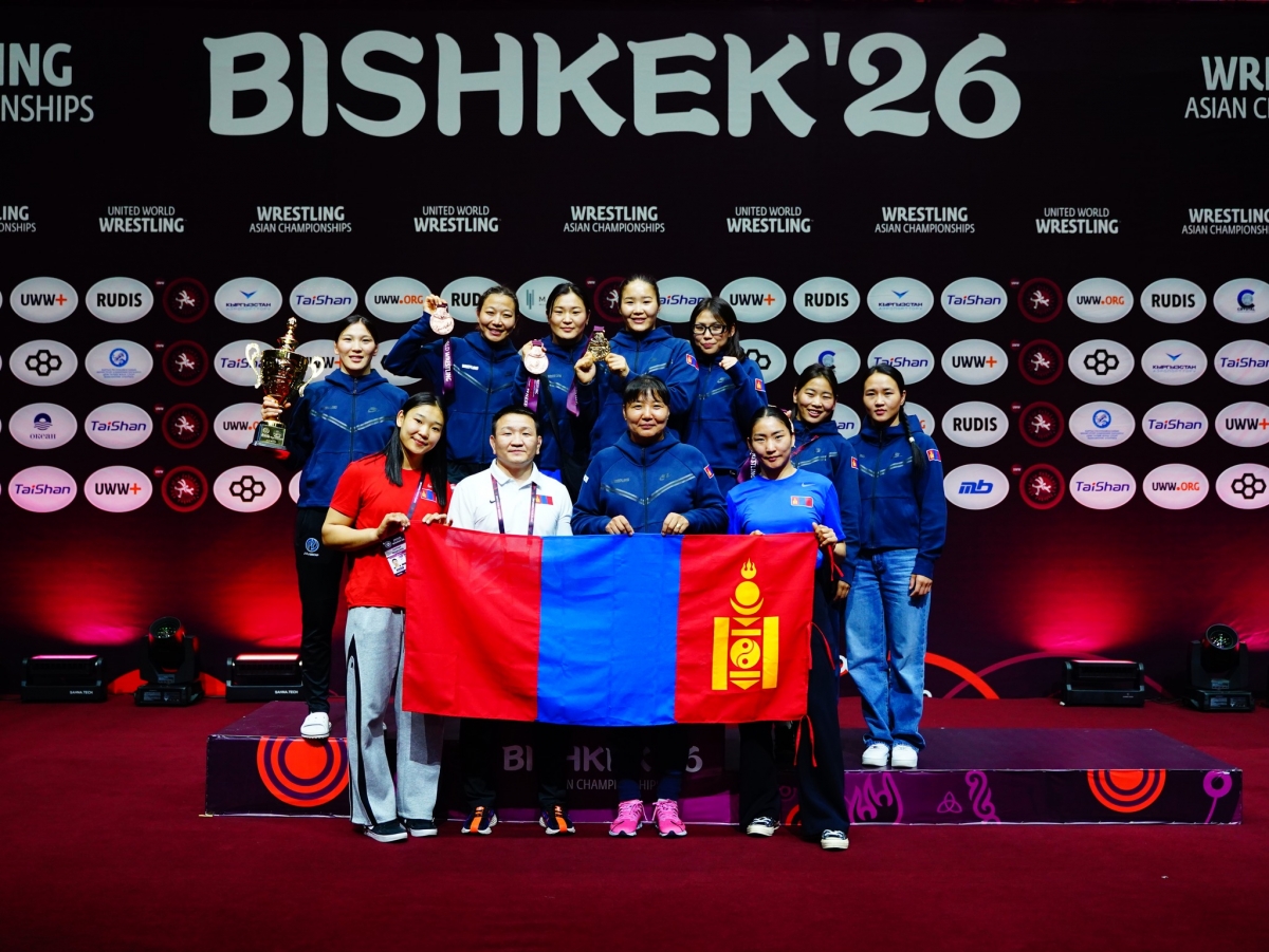 Эмэгтэйчүүдийн багийн дүнгээр гуравдугаар байрт орлоо