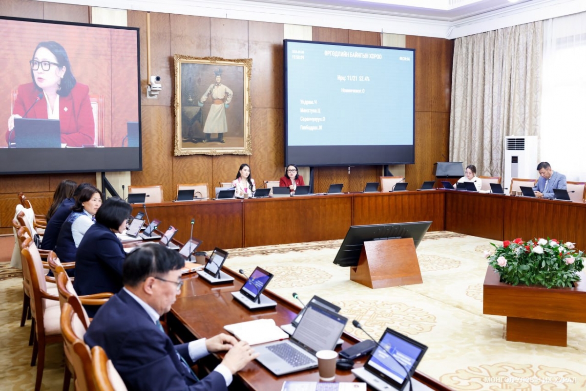 2026 оны төсвийн тодотголын төслүүдийн хоёр дахь хэлэлцүүлгийг явуулав