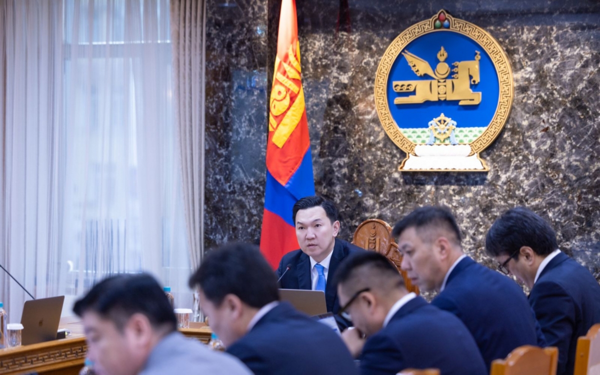 Засгийн газрын ээлжит хуралдаан болж байна
