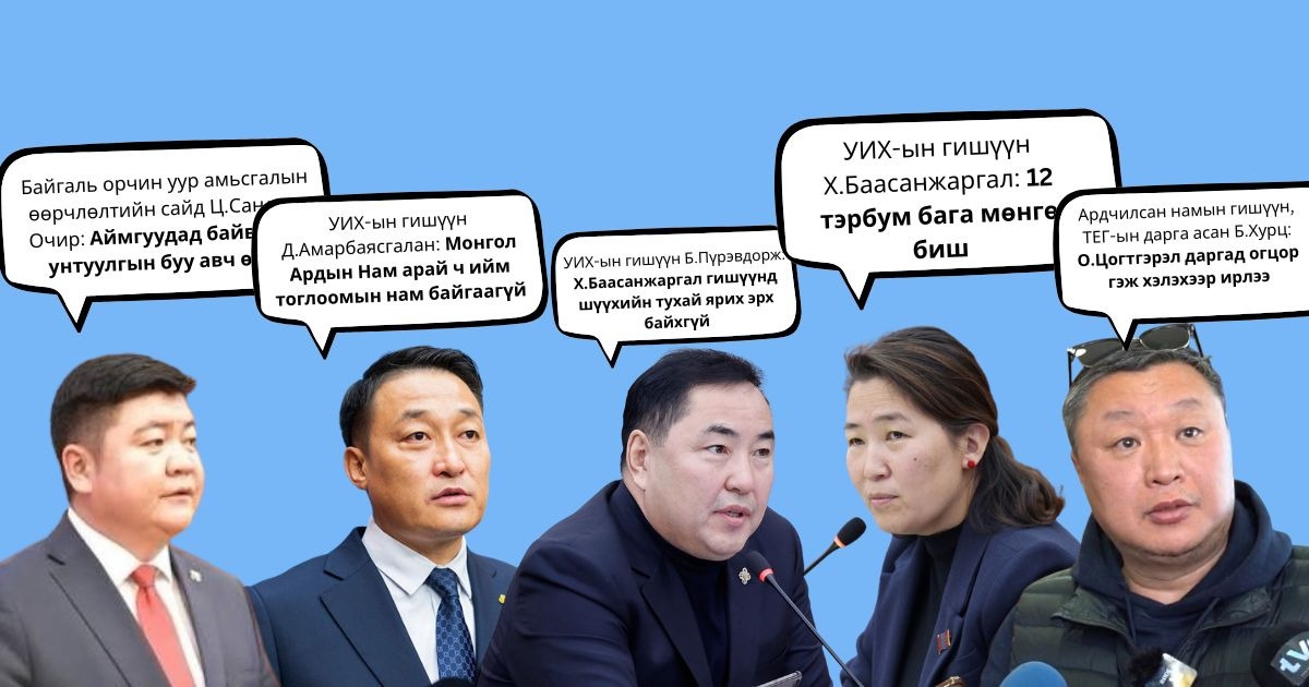 2026.09.22: Улстөрчдийн хэн нь юу хэлэв?