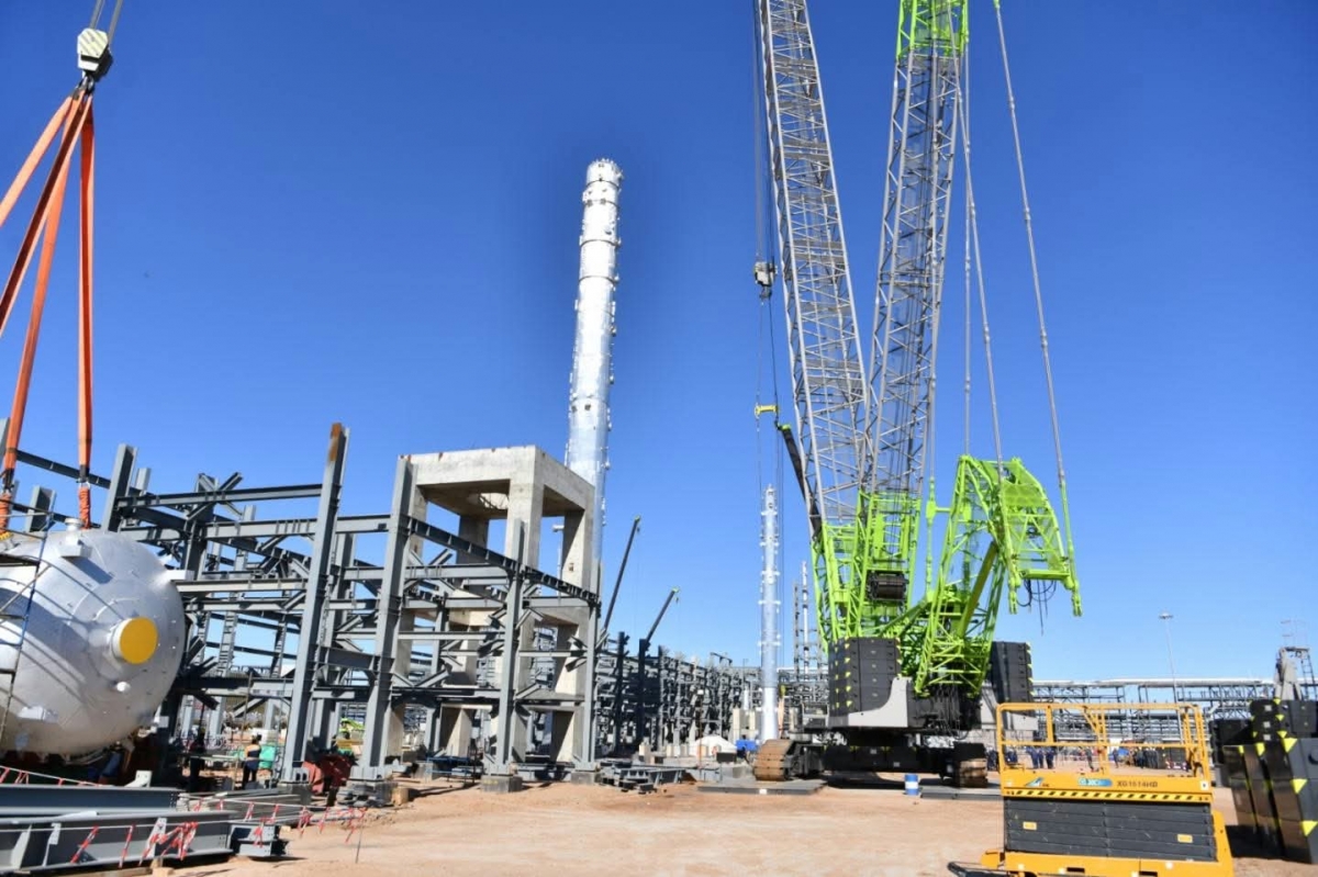 Газрын тос боловсруулах үйлдвэрийн бүтээн байгуулалт 60 хувьд хүрчээ