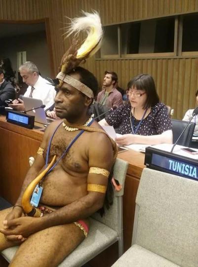 НҮБ-ын хуралд оролцсон уугуул омгийн ОНДООШИЛ