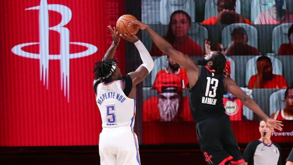 Жеймс Харден сүүлийн мөчид хаалтыг хийснээр, хагас шигшээд шалгарлаа